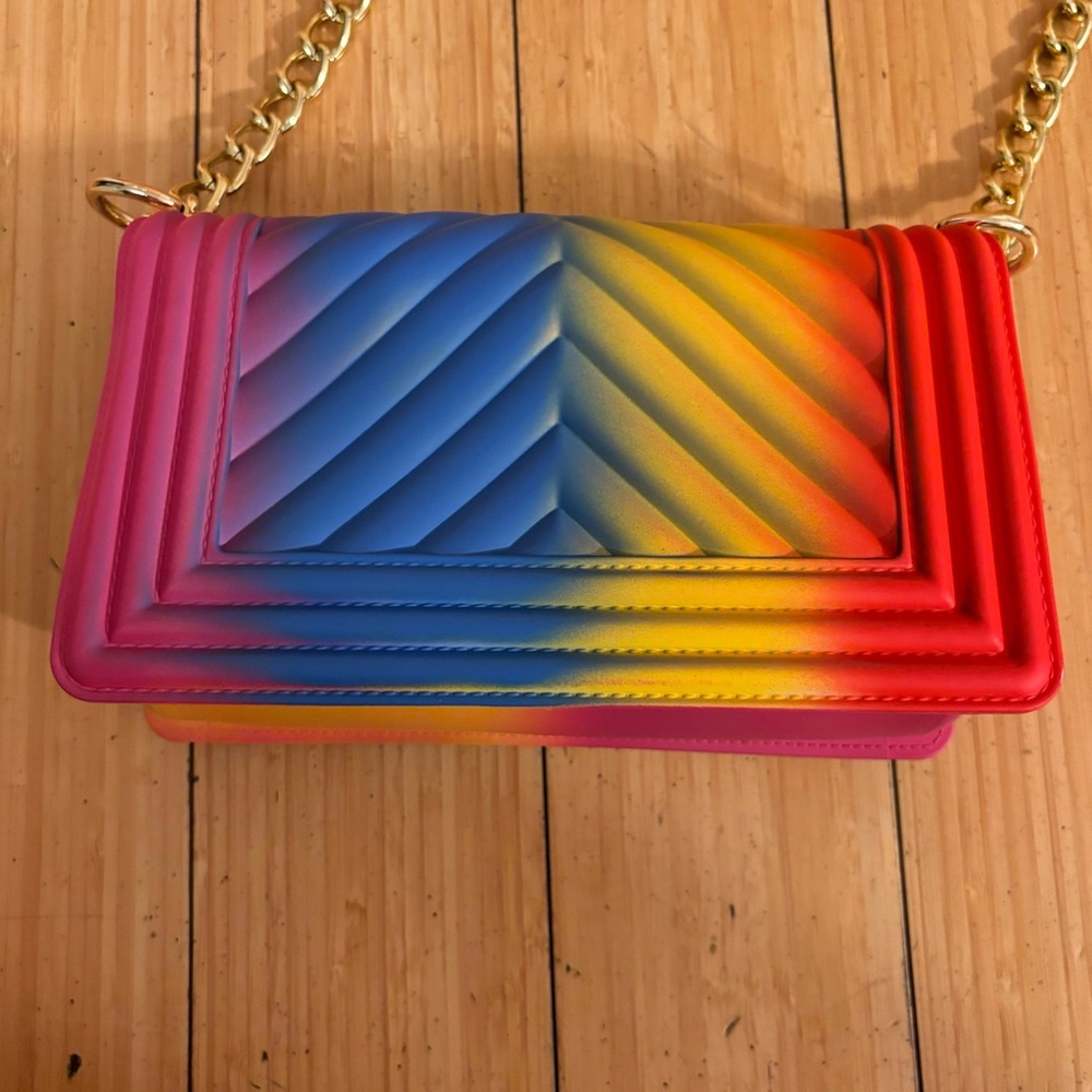 Lightly used Most Wanted rainbow purse - Picture 5 of 16